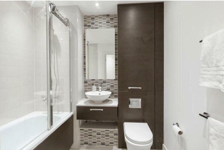 Room With Private Bathroom In A Modern Two Bedroom Two Bathroom Flat Londres Exterior foto